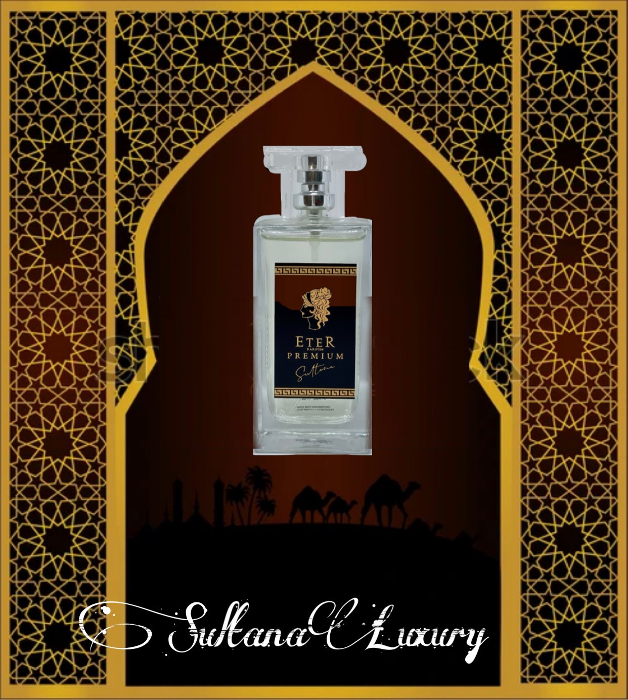 ETER FRAGANCIAS PERFUME PREMIUN SULTANA 100ml - Imagen 3